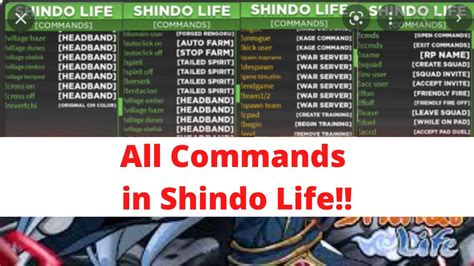 check the Bloodline guide, the Ninja Tools guide, Map & Locations, The Spirits, Script, the Masks codes, the Codes, the Commands, and the Spawn Time list, private server codes, Tier List, Elements. . Shindo life commands